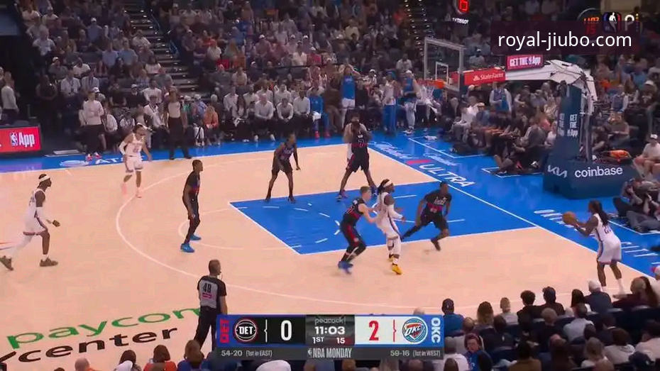 雷霆vs活塞加时大战深度评测：亚历山大47分封神之战，九博国际平台观赛体验全解析